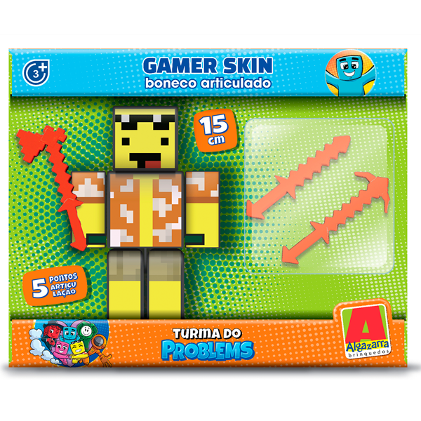 Boneco Mel com Acessórios (Turma Problems) – Disponível em 15cm