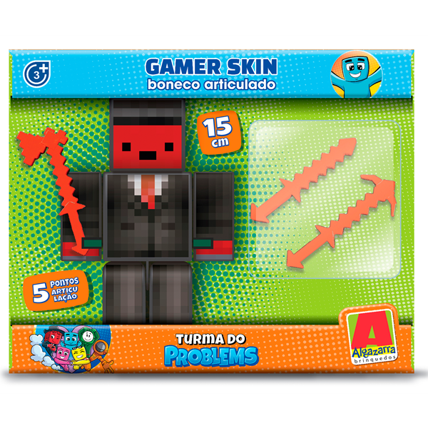 Boneco Kadu com Acessórios (Turma Problems) – Disponível em 15cm