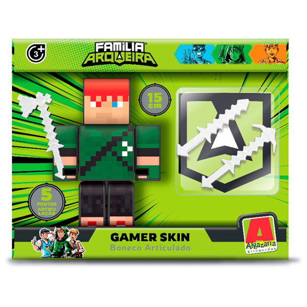 Boneco Robin Hood com Acessórios (Família Arqueira) – Disponível em 15cm