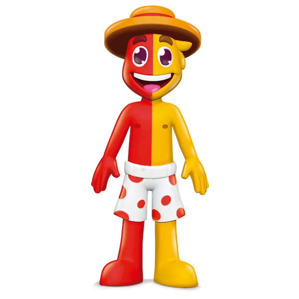 Boneco Vinil Articulado Geleia – Disponível em 25cm