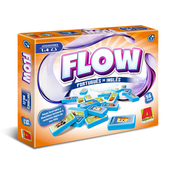 Jogo Flow – Raciocínio Lógico – Português e Inglês