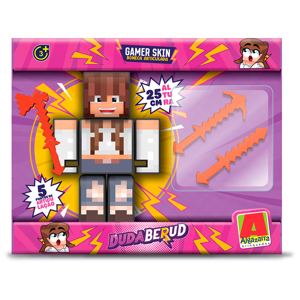 Boneco Duda Berudi – Disponível em 15 cm