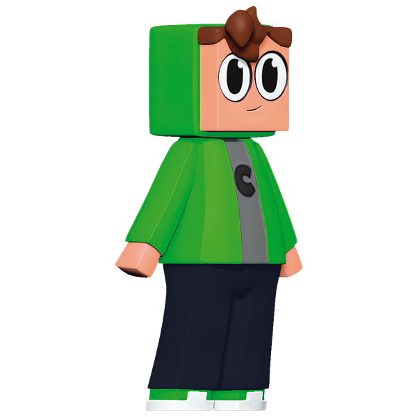 Boneco em Vinil miniatura Cadres  – Disponível em 12 cm